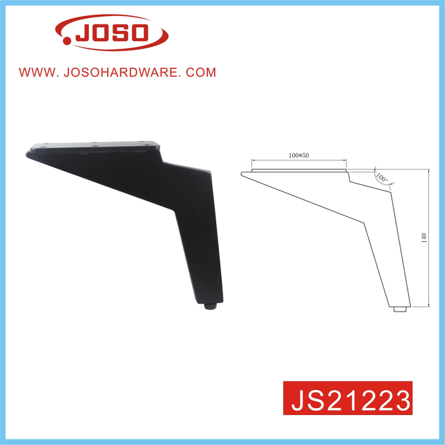 Hot Selling Metal Gun Style Furniture Leg for Sofa