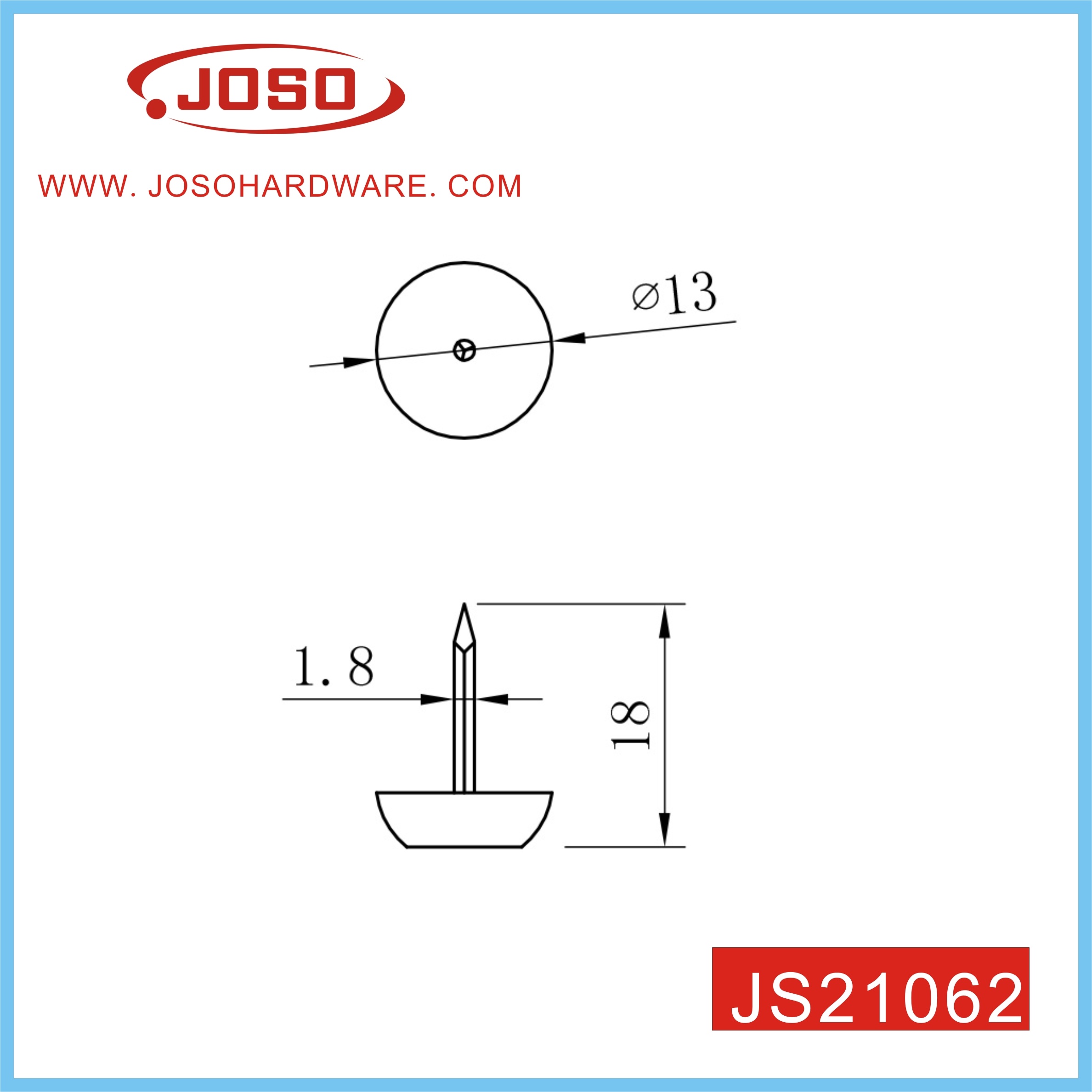 Popular Plastic Furniture Nail Glide for Chair