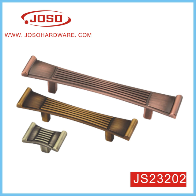 Crystal Antique Copper Rectangle Pull Handle for Kitchen Cabinet Wardorbe