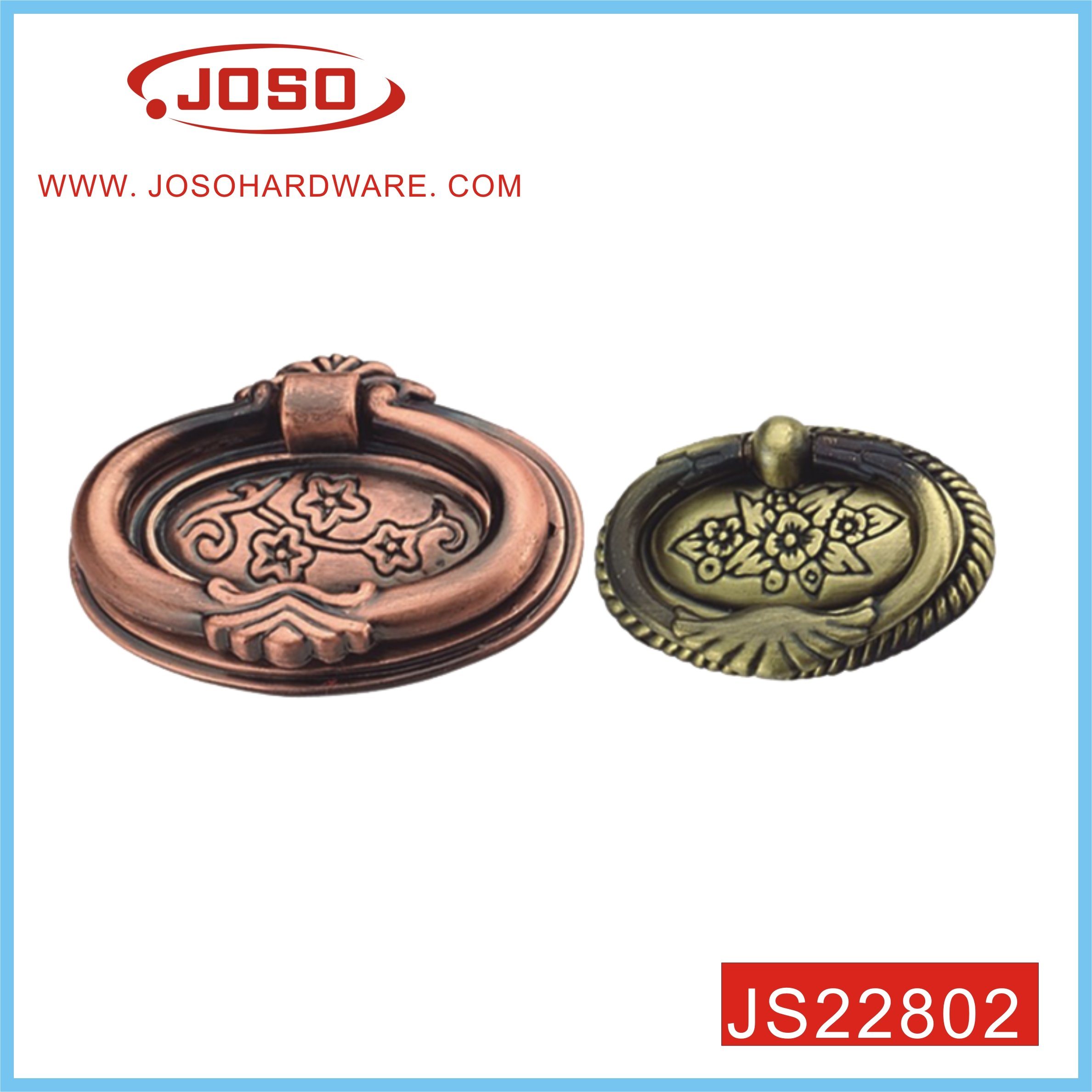 Round Classical Antique Copper Handle for Wooden Wardrobe