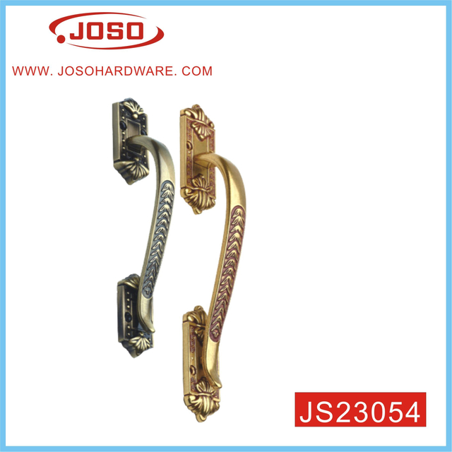 Elegant Texture Domestic/Outdoor Zinc Alloy Door Handle