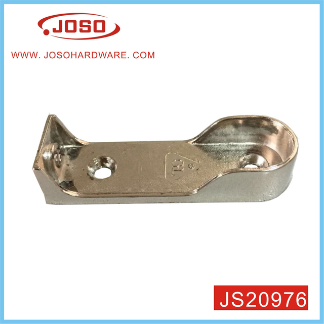 Hanging Wardrobe Pipe Fitting for Furniture Accessories Pipe Support for Wardrobe Furniture Hardware