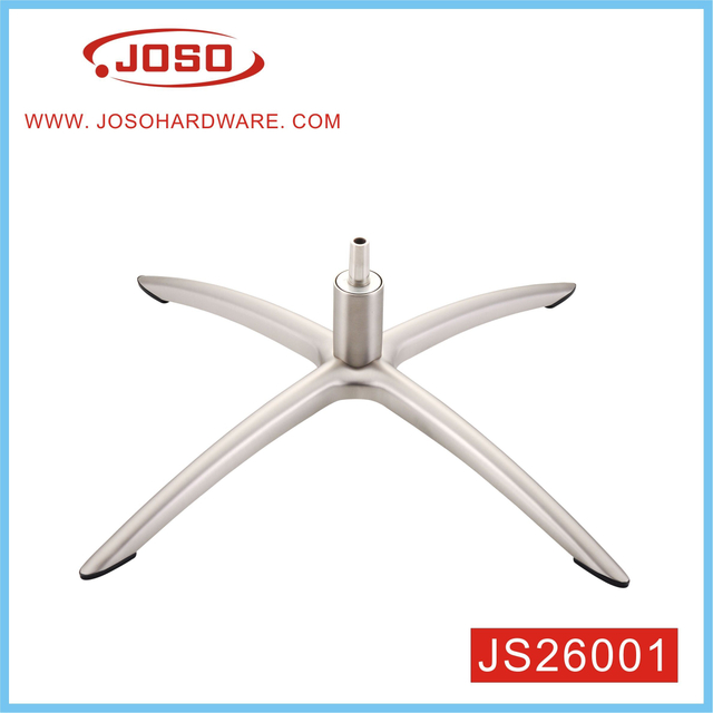 Factory Sale Furniture Parts Steel Chrome Plated 4 Arms Chair Leg