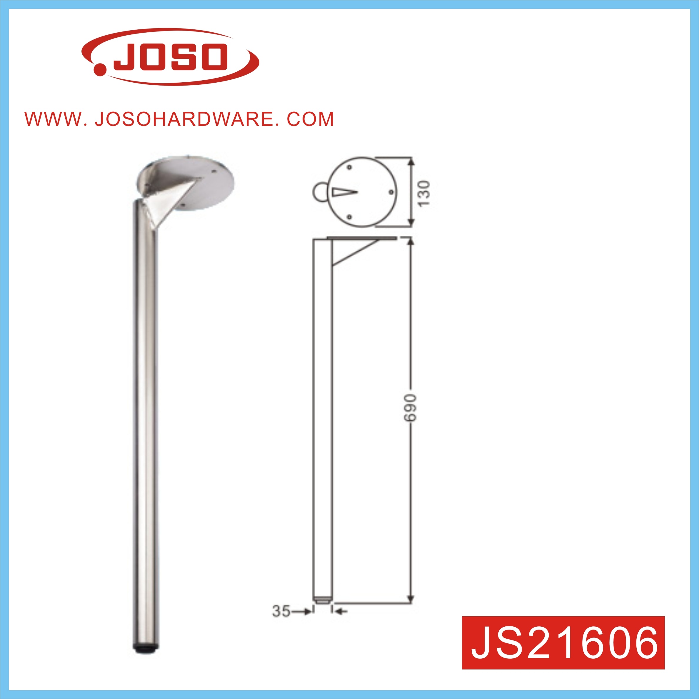 Wholesale Modern Metal Table Leg for Houseware