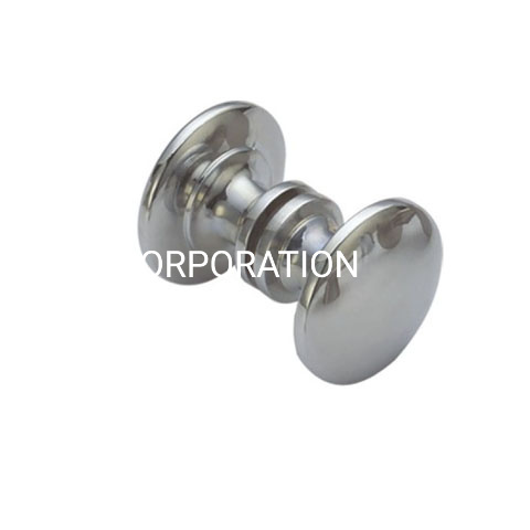 Zinc Alloy 38mm Small Handle Bright Chrome Plated Handle Cupboard Knob