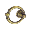 Zinc Alloy 35mm Antique Brass Ring Handle Chest Handle