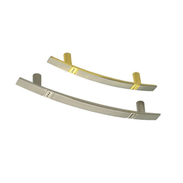 Zinc Alloy 64mm Furntiure Handle Brushed Drawer Accessories