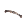 Zinc Alloy Classical Handle with Flower Pattern Drawer Handle Office Handle