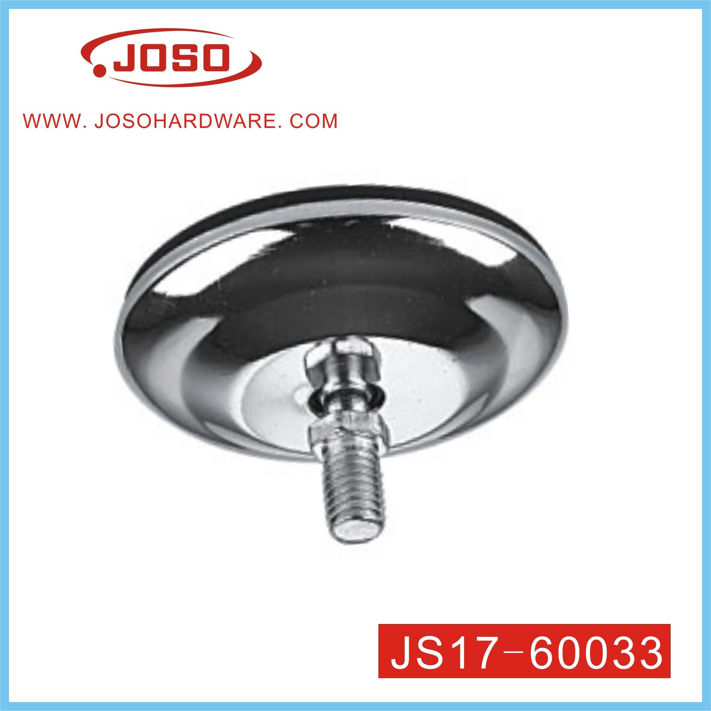 Black Steel Adjustable Screw of Furniture Hardware for Connector