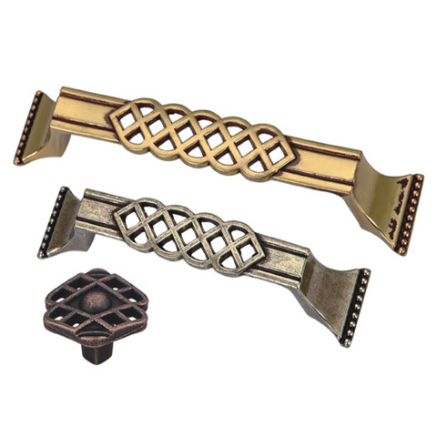 Zinc Alloy Crystal 96mm 128mm Furniture Handle Wardrobe Handle Cabinet Handle