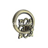 Zinc Alloy Ring Handle 40mm Chest Knob Kitchen Handle Cabinet Handle