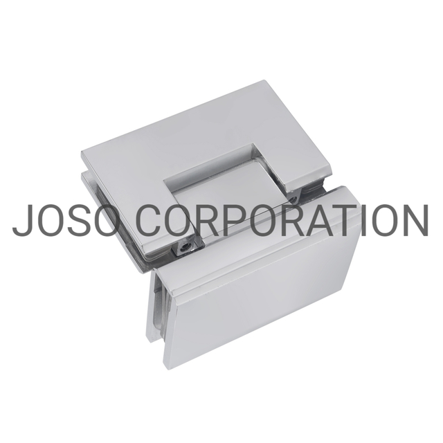 Adjustable Bright Chrome Glass To Glass Hinge Brass Hinge Bathroom Hinge Glass Clip