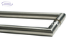 Tempered Tubular Stainless Steel Big Glass Door Handles Stainless Steel Puller Handle Modern Style Cc375