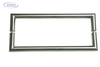 Tempered Tubular Stainless Steel Big Glass Door Handles Stainless Steel Puller Handle Modern Style Cc375