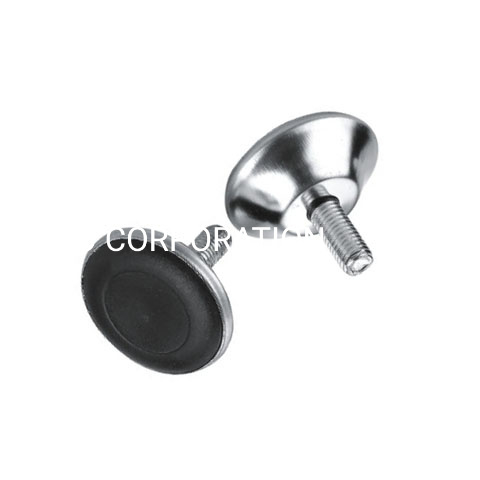 Wholesale Metal Base Size 40mm Adjustable Bolt Cabinet Hardware Furniture Leg Screw