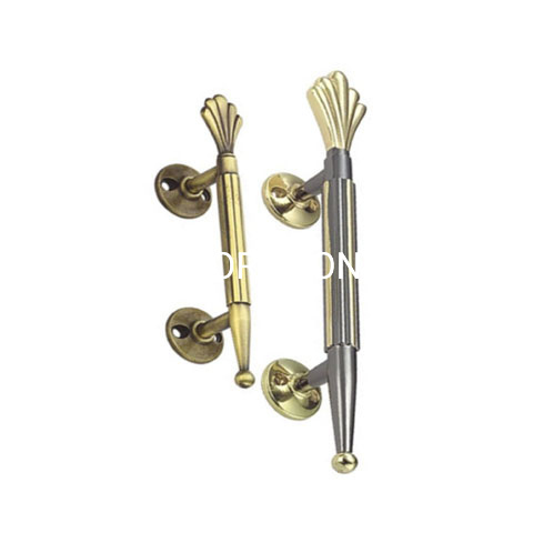 OEM Retro Style Zinc Alloy 64mm Gloden Cabinet Pull Handle Door Handle