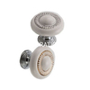 European Style Zinc Alloy 35X30mm Ceramics Drawer Handle Closet Handle