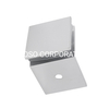 Wholesale Bathroom Glass Door Hinge Brass Clip Showeroom Glass Clamp Shower Room Accessories