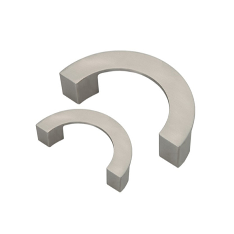 Fashion 64mm Zinc Alloy Semi Circle Furniture Handle Drawer Handle