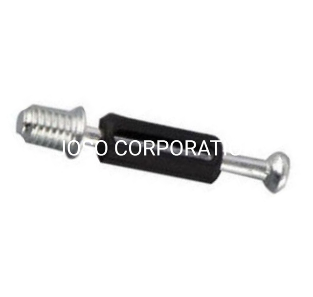 Top Sale Black Plastic and Black Bolt Furniture Fitting Furniture Accessories Cabinet Screw Shelf Support
