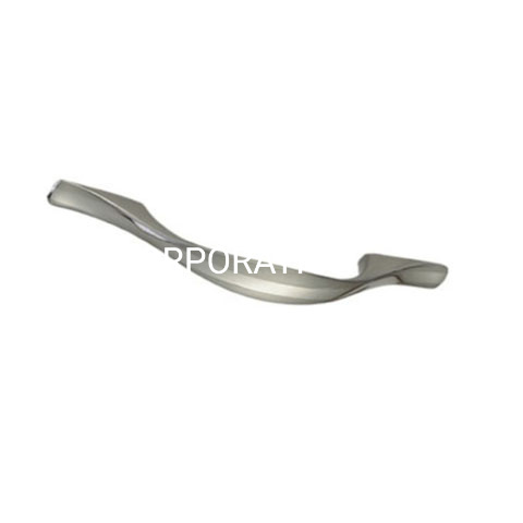 Zinc Alloy 128mm Bow Shape Cabinet Handle Drawer Handle Wardrobe Handle