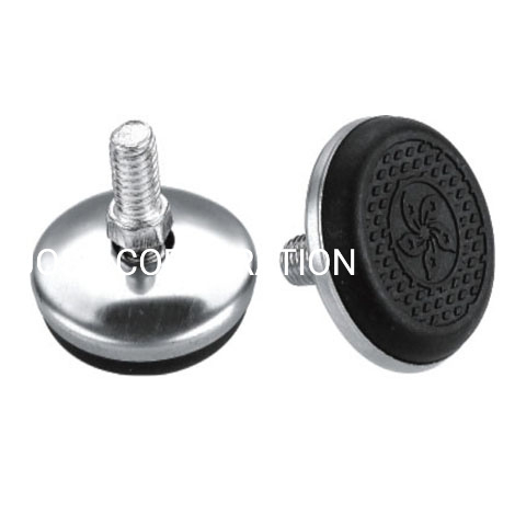 Factory Supply Steel Non-Slip 37mm Table Leg Screw Sofa Leg Accessories