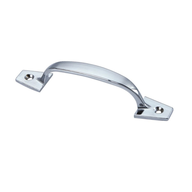 Factory Fashion Dainty 108mm Bright Chrome Handle Cabinet Handle