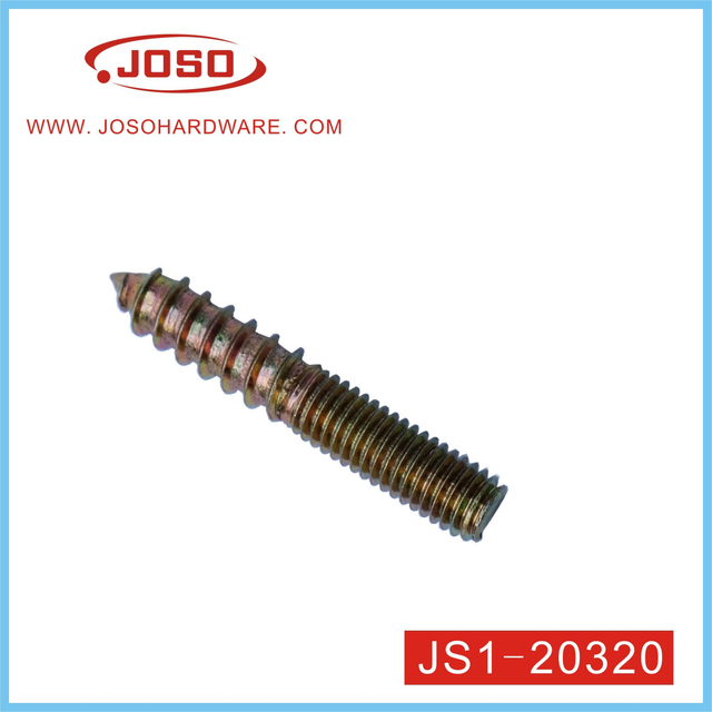 Metal M8 Stud Hanger Bolt Dowel Screw of Furniture Accessories for Wood