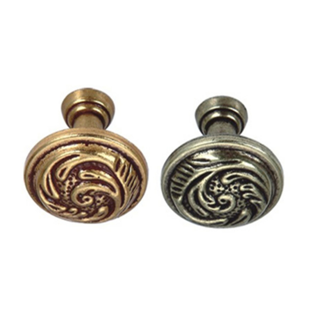 Zinc Alloy 27mm 32mm 36mm Classical Mushroom Handle Drawer Knob