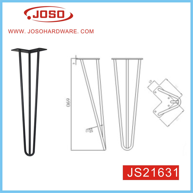 Popular Hairpin Metal Height Leg for Table