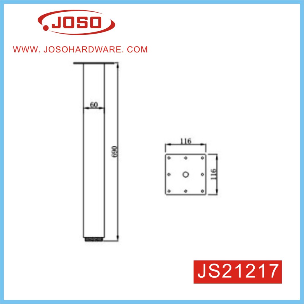 metal furniture leg