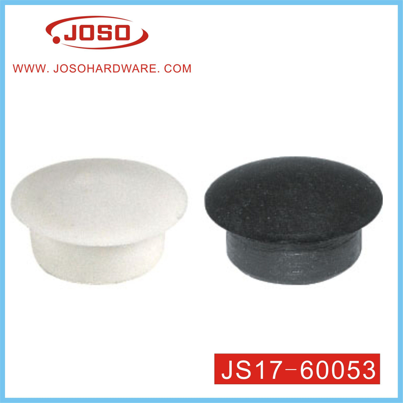 White Diameter 16mm Mushroom Bolt Cap of Hardware for Table Leg