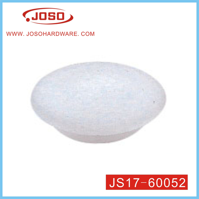 White Plastic Mushroom Bolt Cap of Furniture Hardware for Table Leg