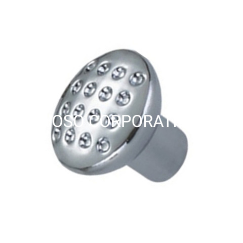 Brushed and Chrome Plated Mushroom Handle Knob Furniture Handle