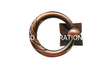 Hot Sale Zinc Alloy 38mm Antique Copper Ring Handle Drawer Handle Cabinet Handle