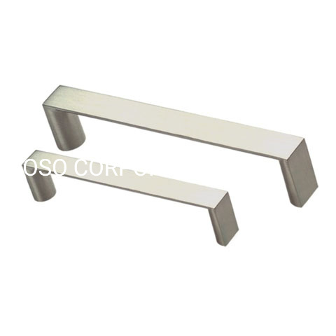 Factory Supply 96mm Zinc Alloy Brushed T Style Door Handle Bedroom Handle