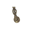 Classical European Style Zinc Alloy Antique Brass 55mm Dresser Knob Pull Handle