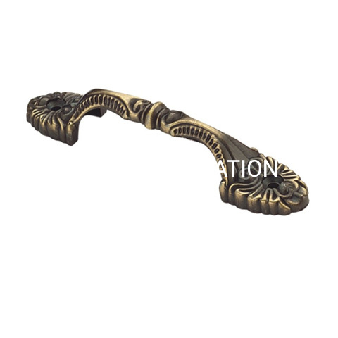 Classical Antique Brass Door Handle Cabinet Handle Closet Handle Furniture Handle