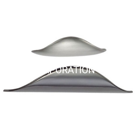 Factory Supply Shell Style Zinc Alloy 32mm Furniture Pull Handle Wardrobe Handle