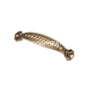 Zinc Alloy Hollow Pattern Antique Brass Handle Furniture Handle Cabinet Handle