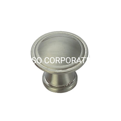 Fashoin Zinc Alloy 28mm 30mm Brushed Furniture Knob Cabinet Knob Handle Knob