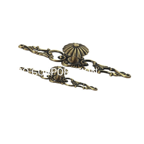 Factory Supply Fashion Zinc Alloy 135mm Pull Handle Cabinet Handle Drawer Handle