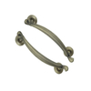 Zinc Alloy 300mm Antique Brass Domestic Door Handle Cabinet Handle