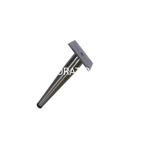 Wholesale Steel Bright Chromed 25X120mm Sofa Leg Hardware Accessories Furniture Leg