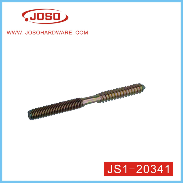 High Qulaity Carbon Steel Hanger Bolt Wood Screw for Furniture