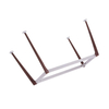 Factory Supply Steel 1200X600X750mm Wood Colour Table Leg