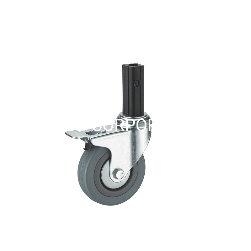 Steel And Plastic Industrial Caster Table Caster Load 100kg Caster