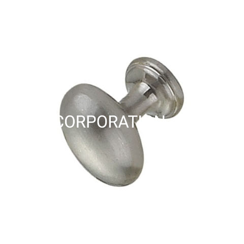 Hot Sale Zinc Alloy 22mm Mushroom Golden Door Knob Office Drawer Knob