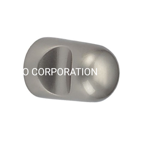 Hot Sale Zinc Alloy Brushed Plated 18mm Thumb Style Kitchen Cabinet Knob