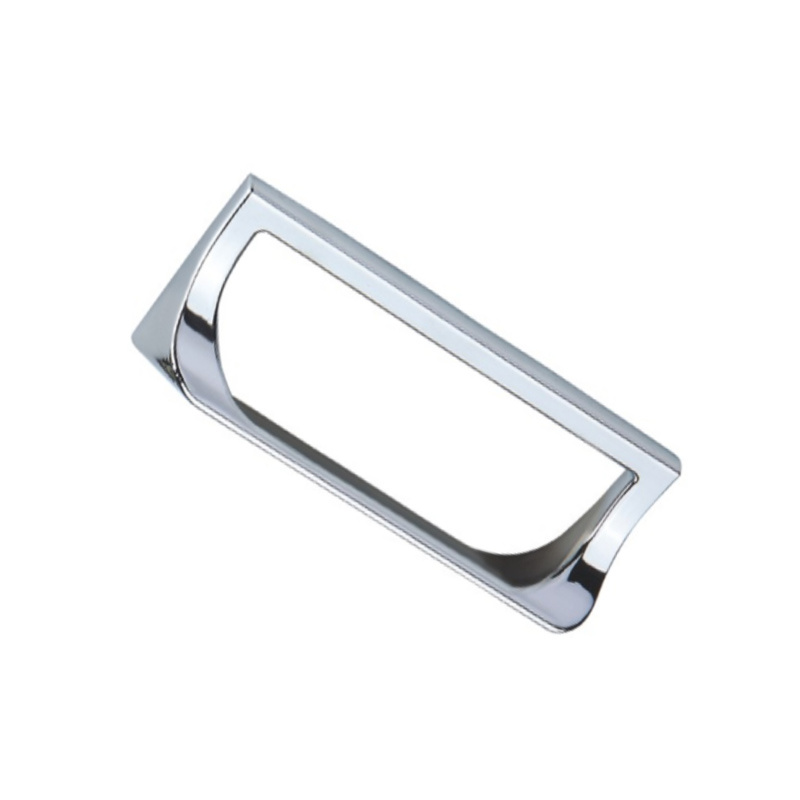 Top Sale 96mm 128mm Zinc Alloy Bright Chrome Furniture Pull Handle